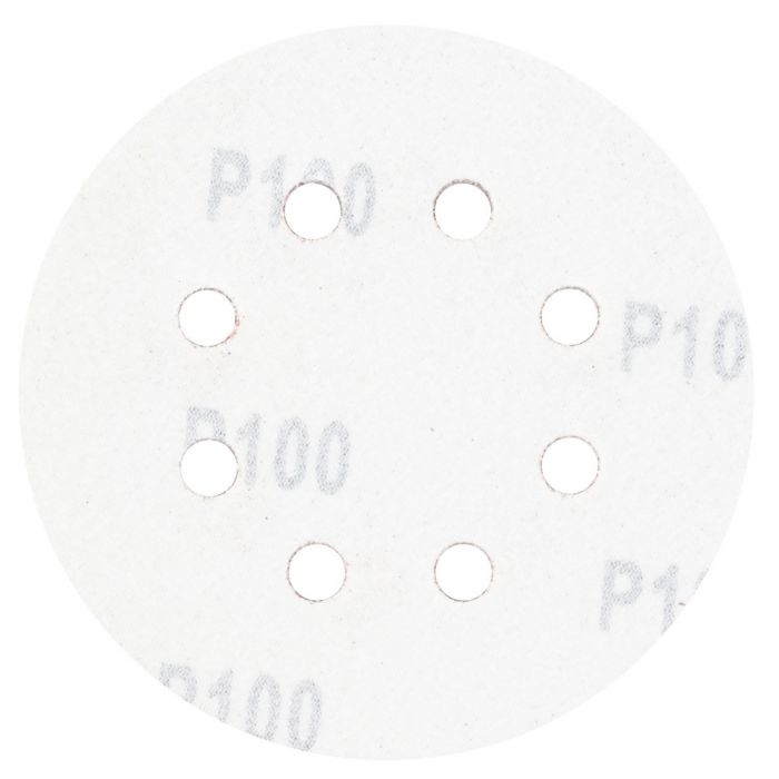 Шліфувальний круг 8 отворів Ø125мм P100 (10шт) SIGMA (9122661)
