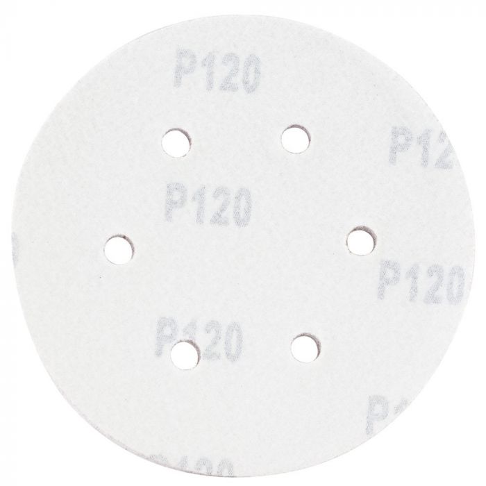 Шліфувальний круг 6 отворів Ø150мм P120 (10шт) SIGMA (9122271)