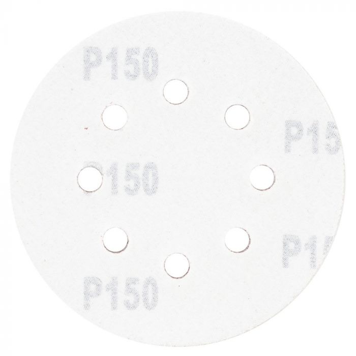 Шліфувальний круг 8 отворів Ø125мм P150 (10шт) SIGMA (9122681)