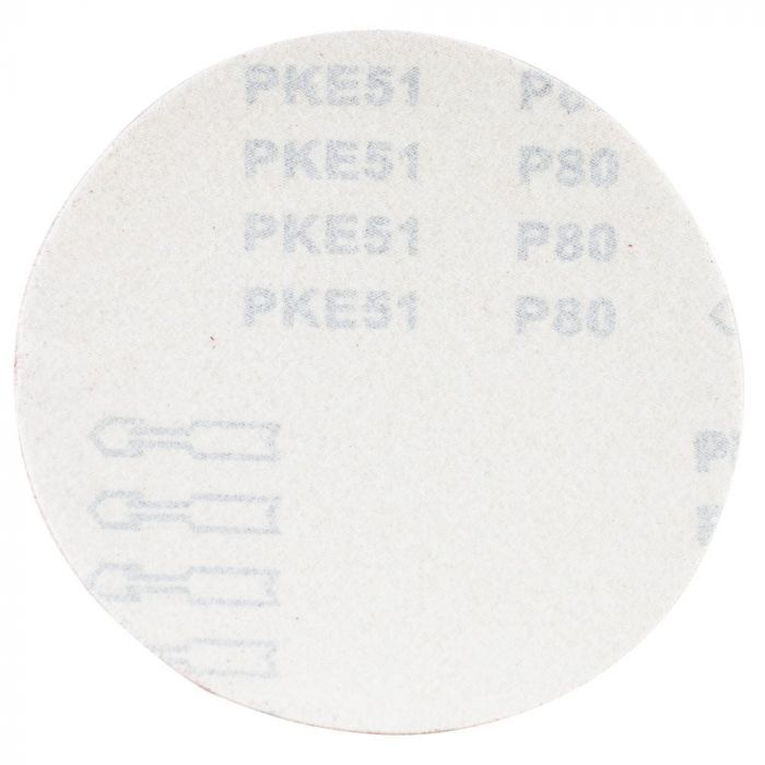 Шліфувальний круг без отворів Ø150мм P80 (10шт) SIGMA (9121351)