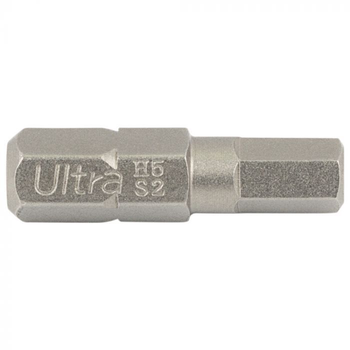 Біти HEX 5×25мм ¼" 10шт S2 (блістер) ULTRA (4015002)